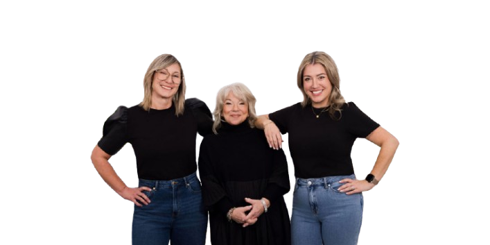 Équipe Duo & Co! — Isabelle Deschênes, Johanne Decelle, Marilyn Laroche